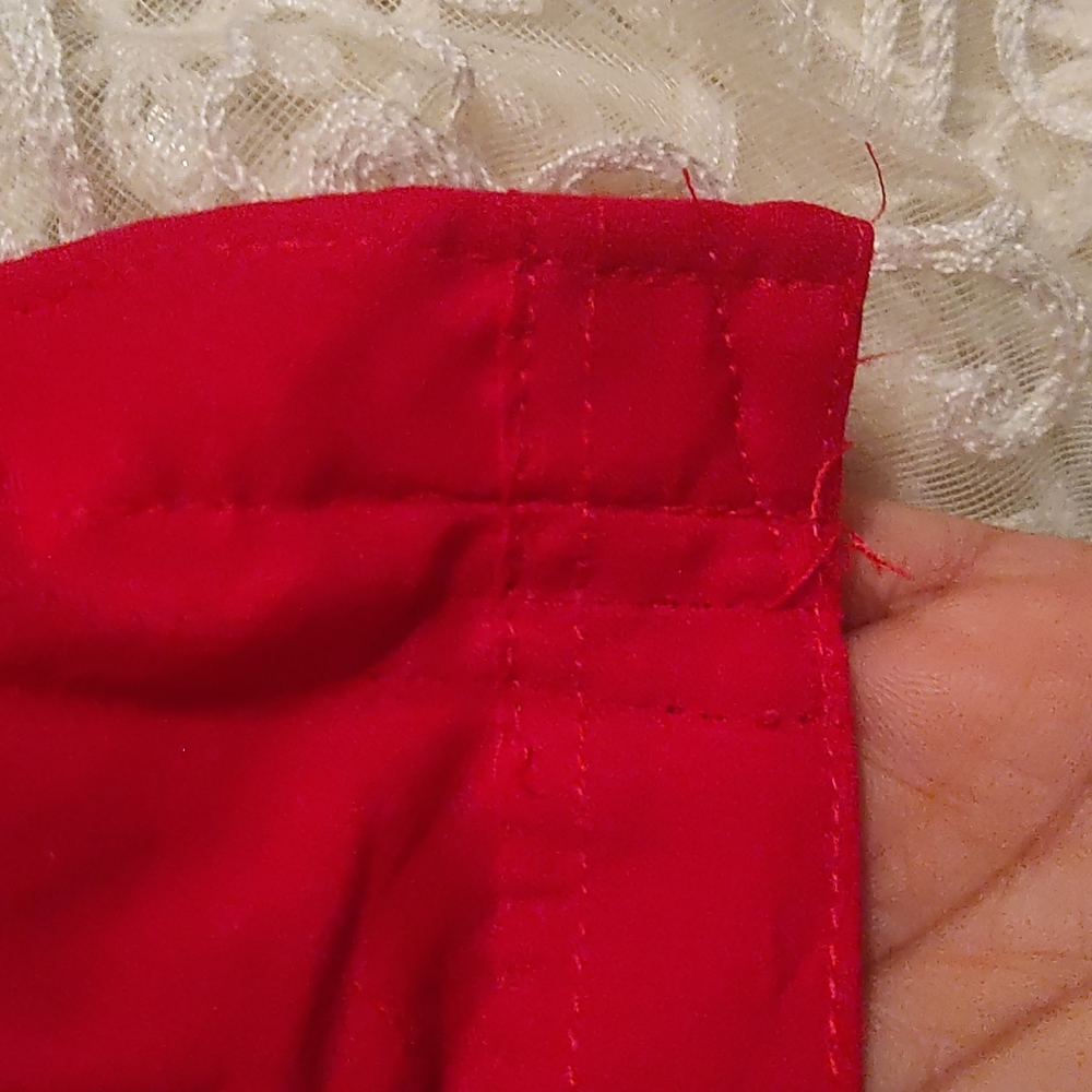 Designer embroidered lace and Pearl Hot pink & white kundan saree XS/S w/ blouse - Picture 9 of 12